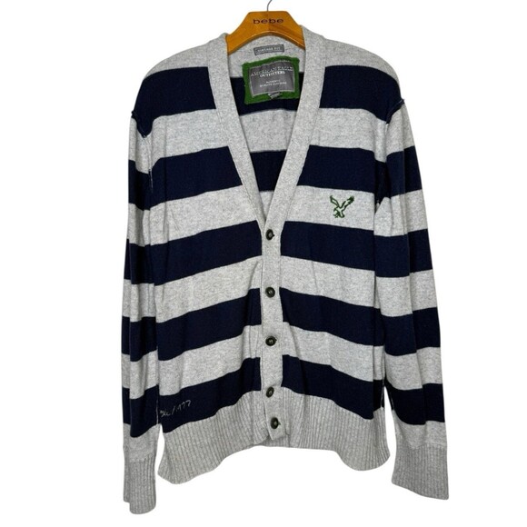 Vintage American Eagle Outfitters Y2K Mens 2X Button Up Cardigan